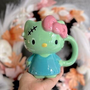 ✨NEW🐱Hello Kitty Halloween Frankenstein Mug 2024🧟‍♀️
